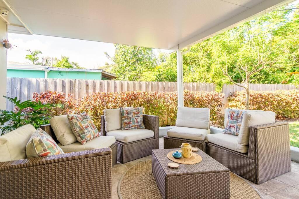 Central Nautical Themed 4 Bed 2 Bath Home Fort Lauderdale Exterior foto